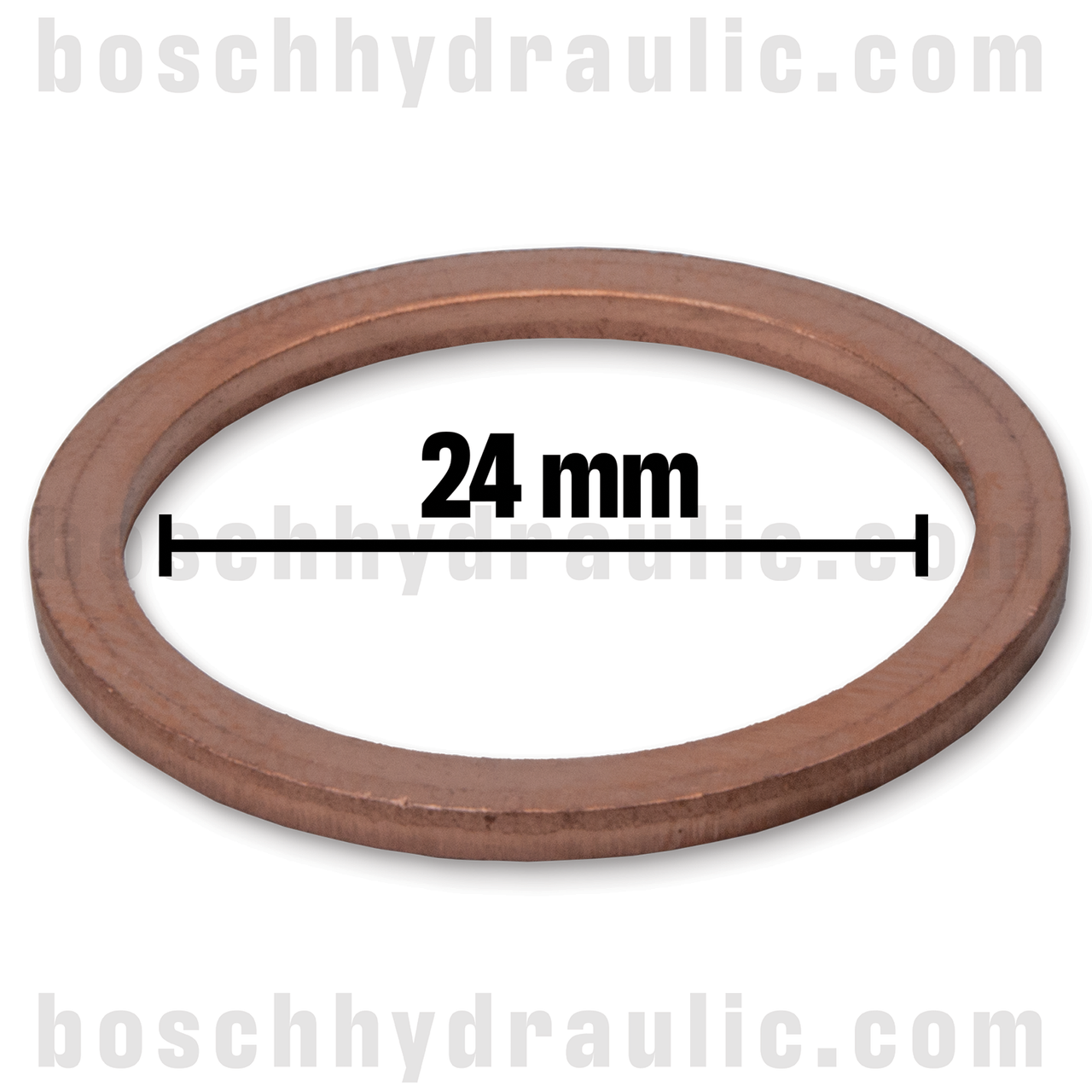 COPPER WASHER 24MM ID 30MM OD