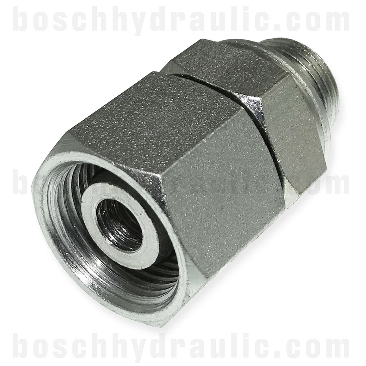 -16 BSPP ELASTOMER MALE X 25S DIN FEMALE SWIVEL