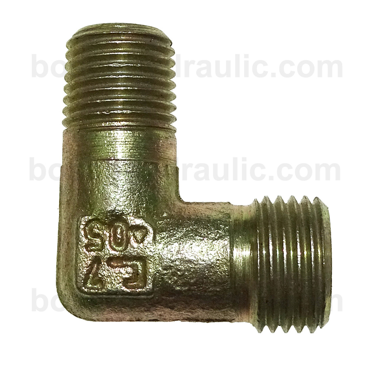 BSPT M -04 X DIN M 08S; 90° Elbow