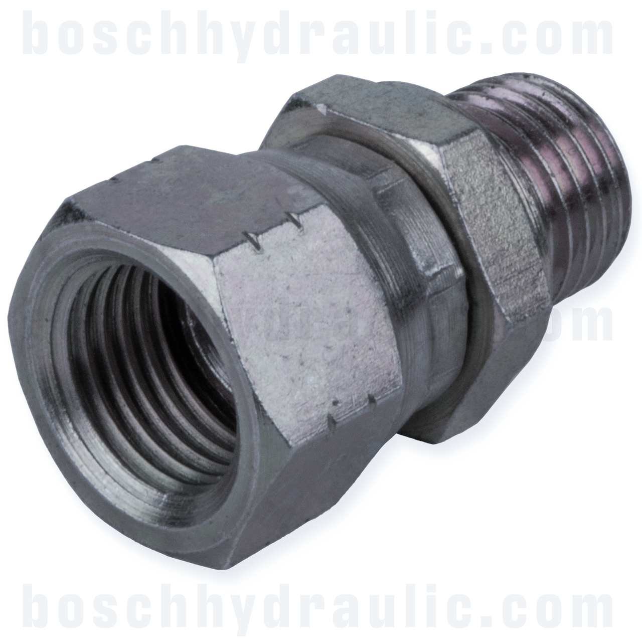 M10X1.0 DIN PARALLEL BONDED MALE X -04 JIC FEMALE