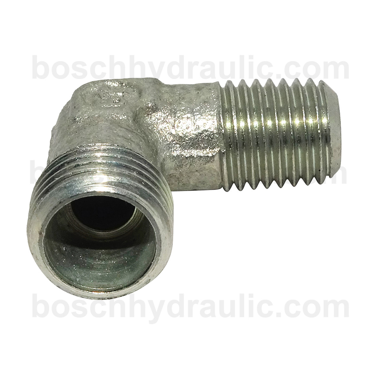 M08X1.0 TAPER M X DIN M 04LL; 90° Elbow