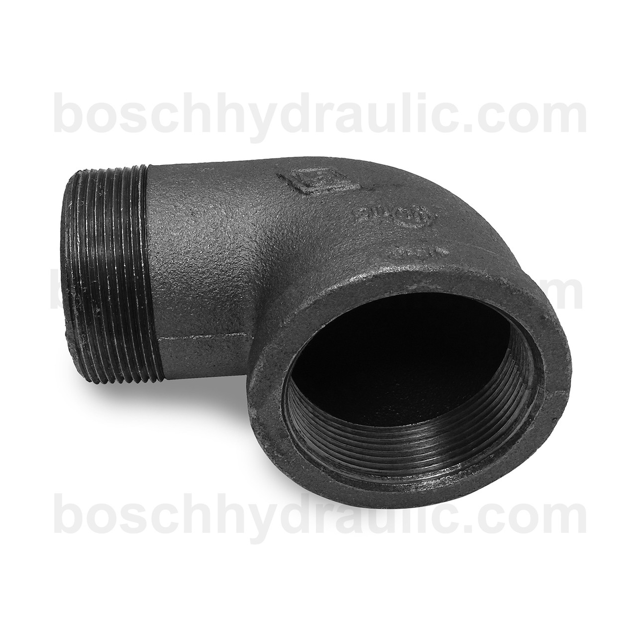 Black Pipe NPT M -32 X NPT F -32 90° Elbow