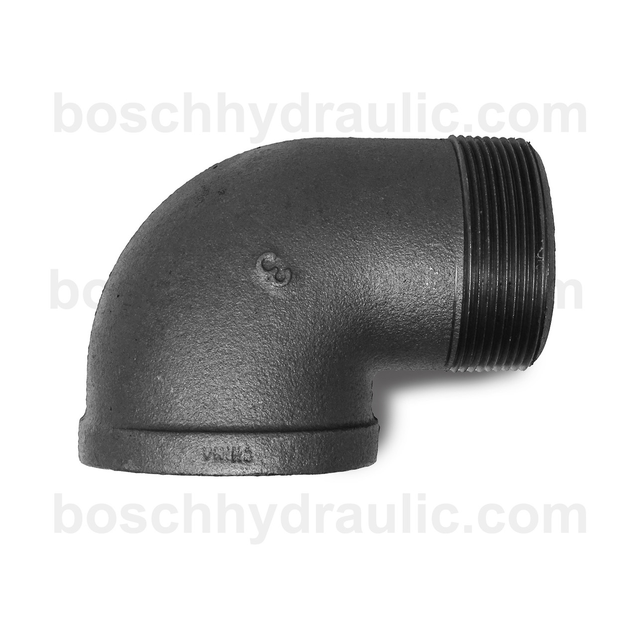 Black Pipe NPT M -48 X NPT F -48 90° Elbow