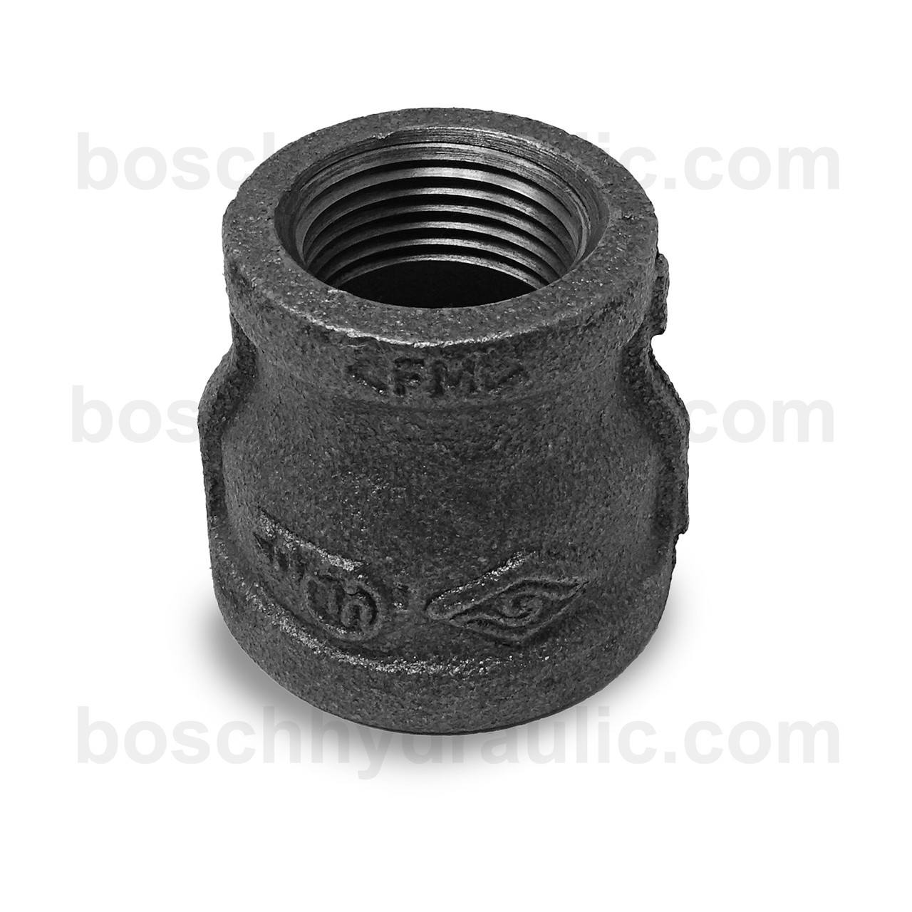 Black Pipe NPT F -16 X NPT F -12