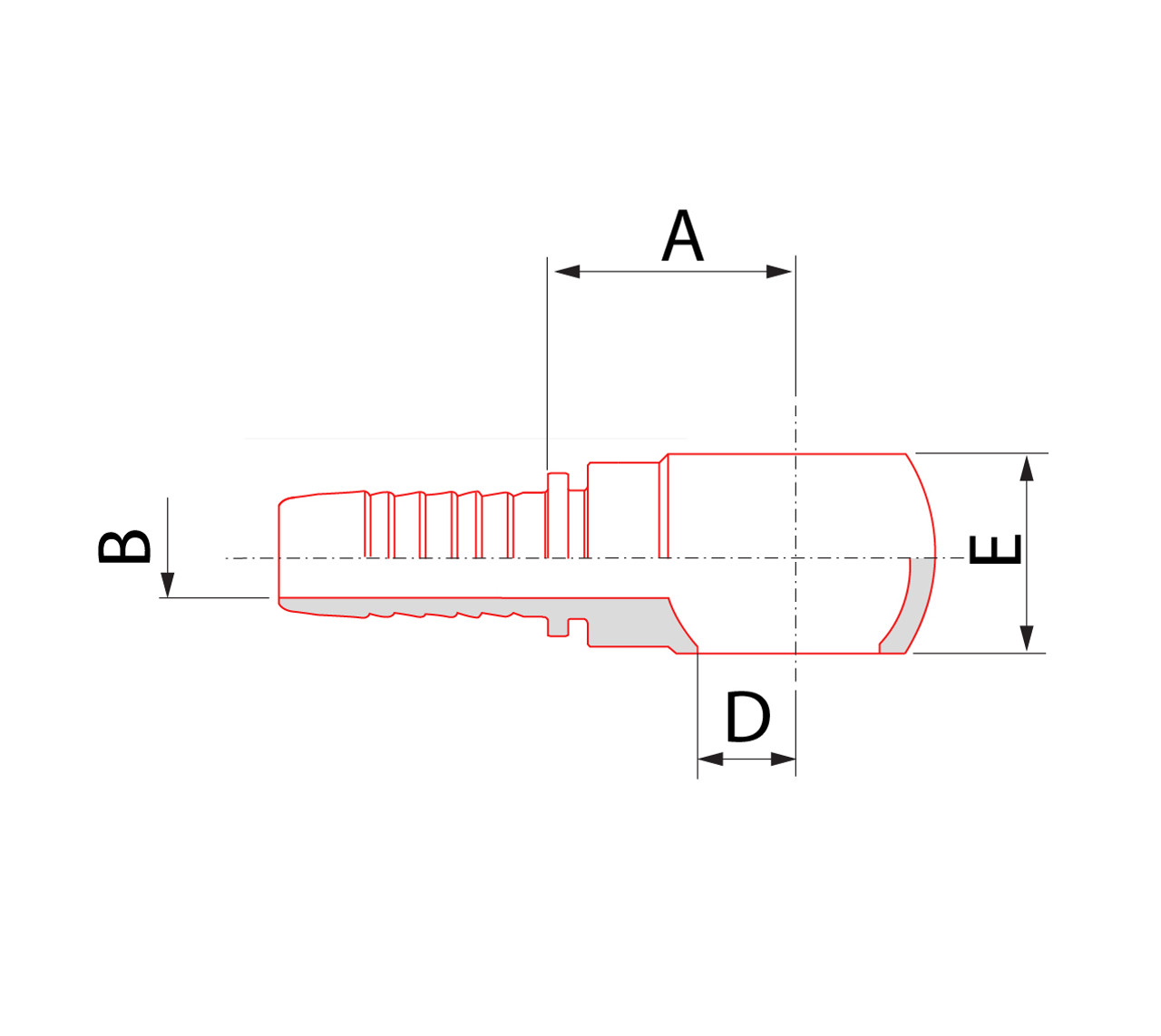 X SERIES: Hose -12 X METRIC BANJO 26mm