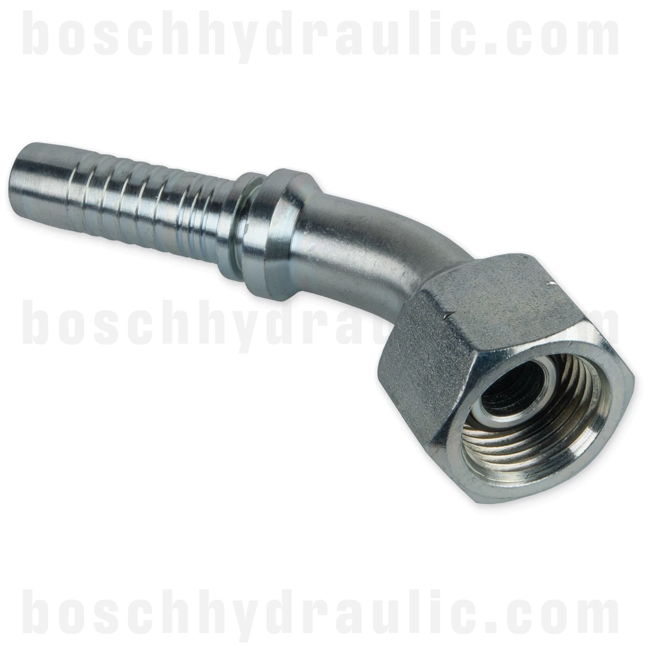-32 BSP FEMALE X -32 HOSE X SERIES 45°