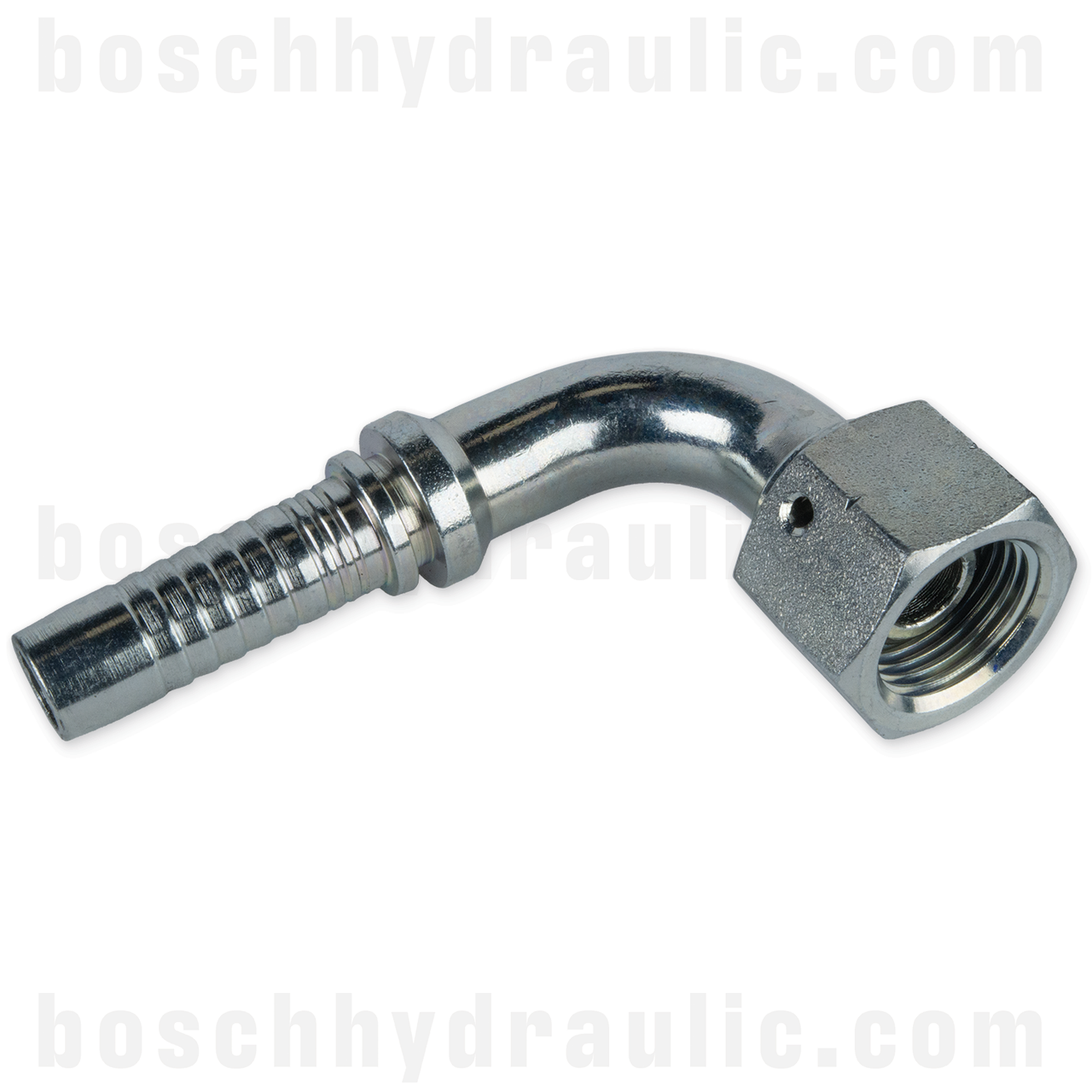 -16 BSP FEMALE X -16 HOSE X SERIES 90°
