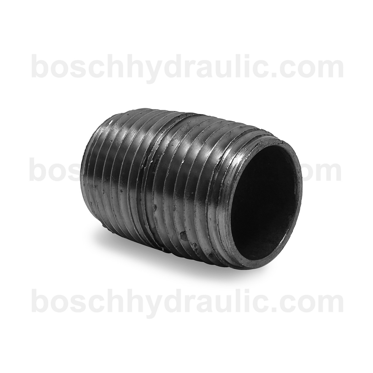 Black Pipe NPT -08 X NPT -08 Close Nipple