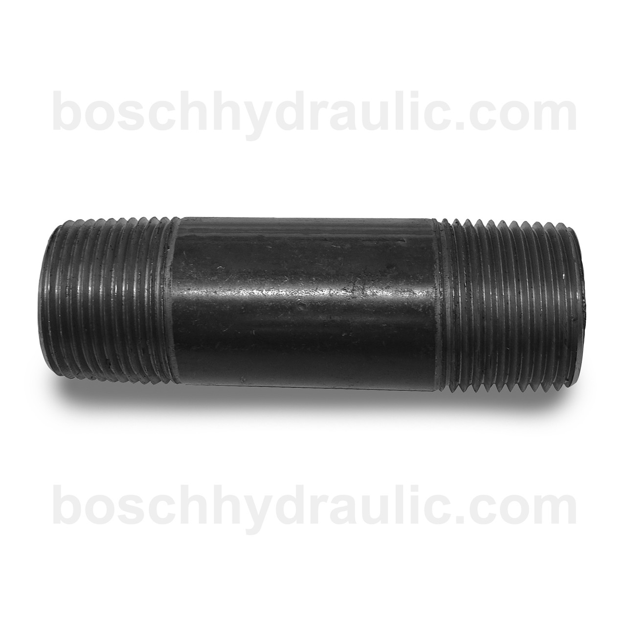 Black Pipe NPT -16 X NPT -16 Long Nipple; 4.5 in