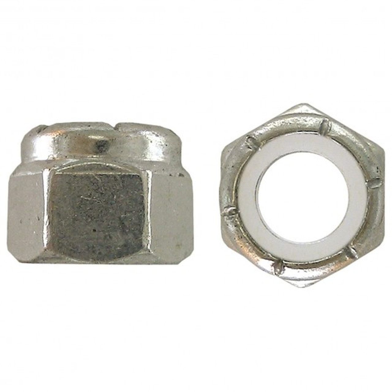 7/16-14 Lock Nut 8 UNC PLTD