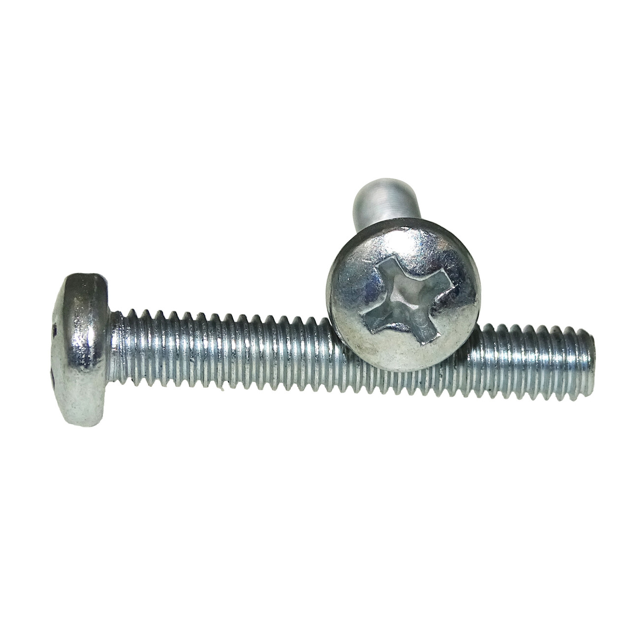 M6-1.0X12 MET MACHINE SCREW PLTD