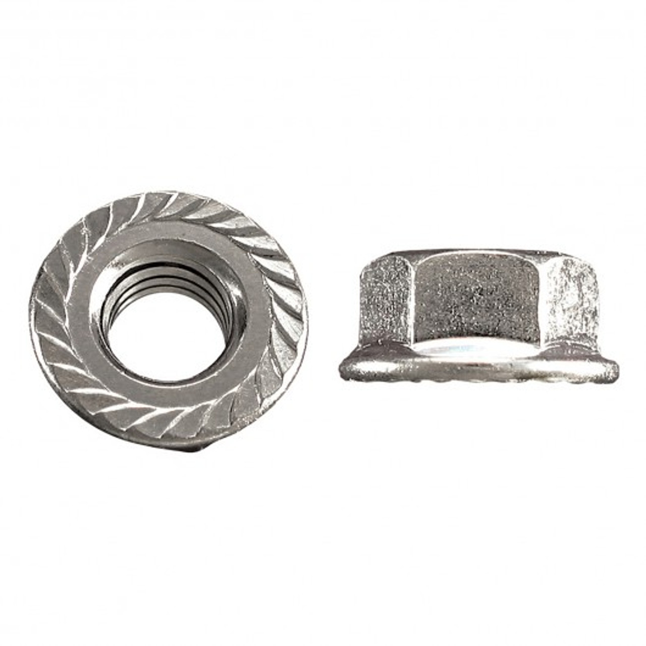 M6-1.00 MET FLANGE NUT 10.9 PLTD