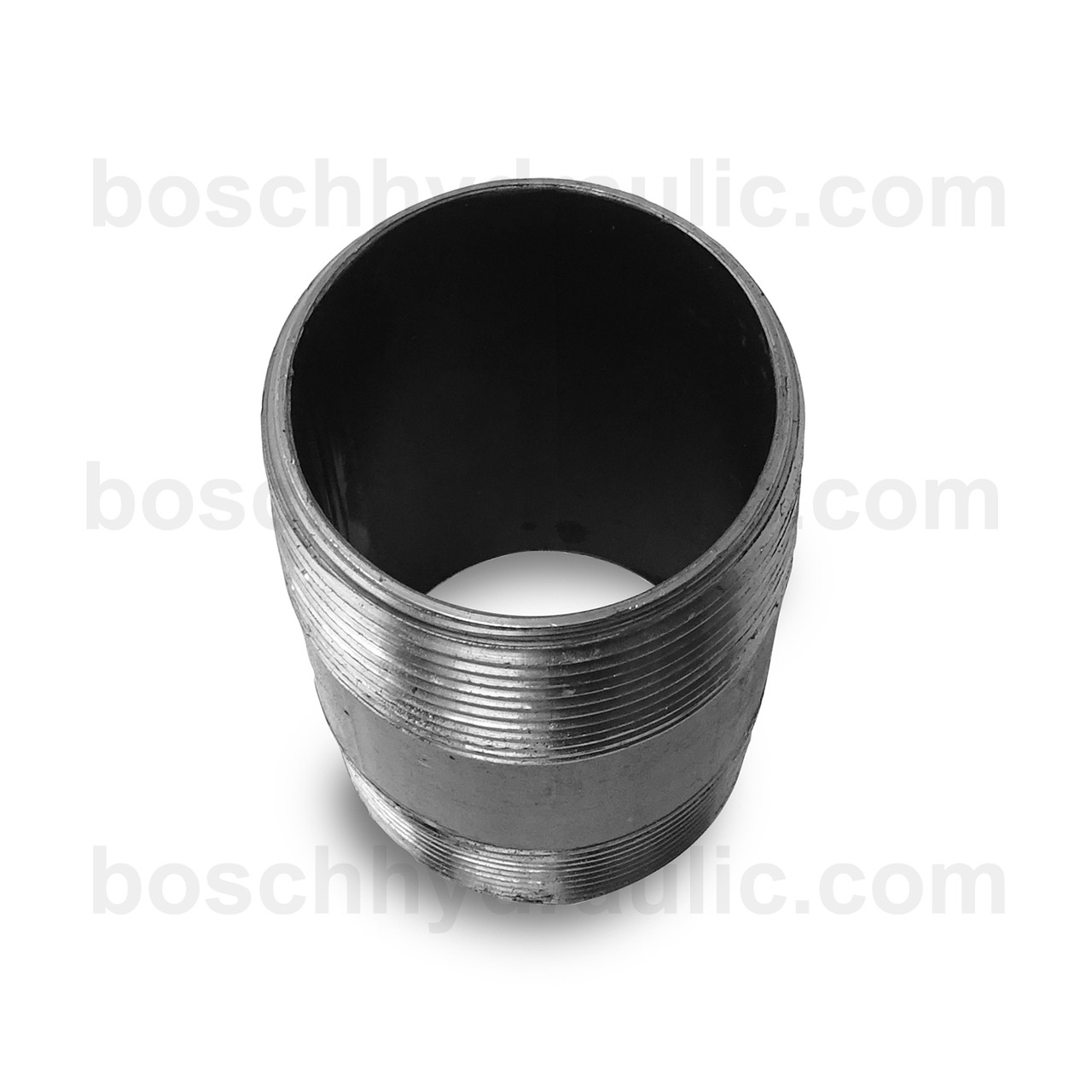 Black Pipe NPT -24 X NPT -24 Long Nipple; 3 in