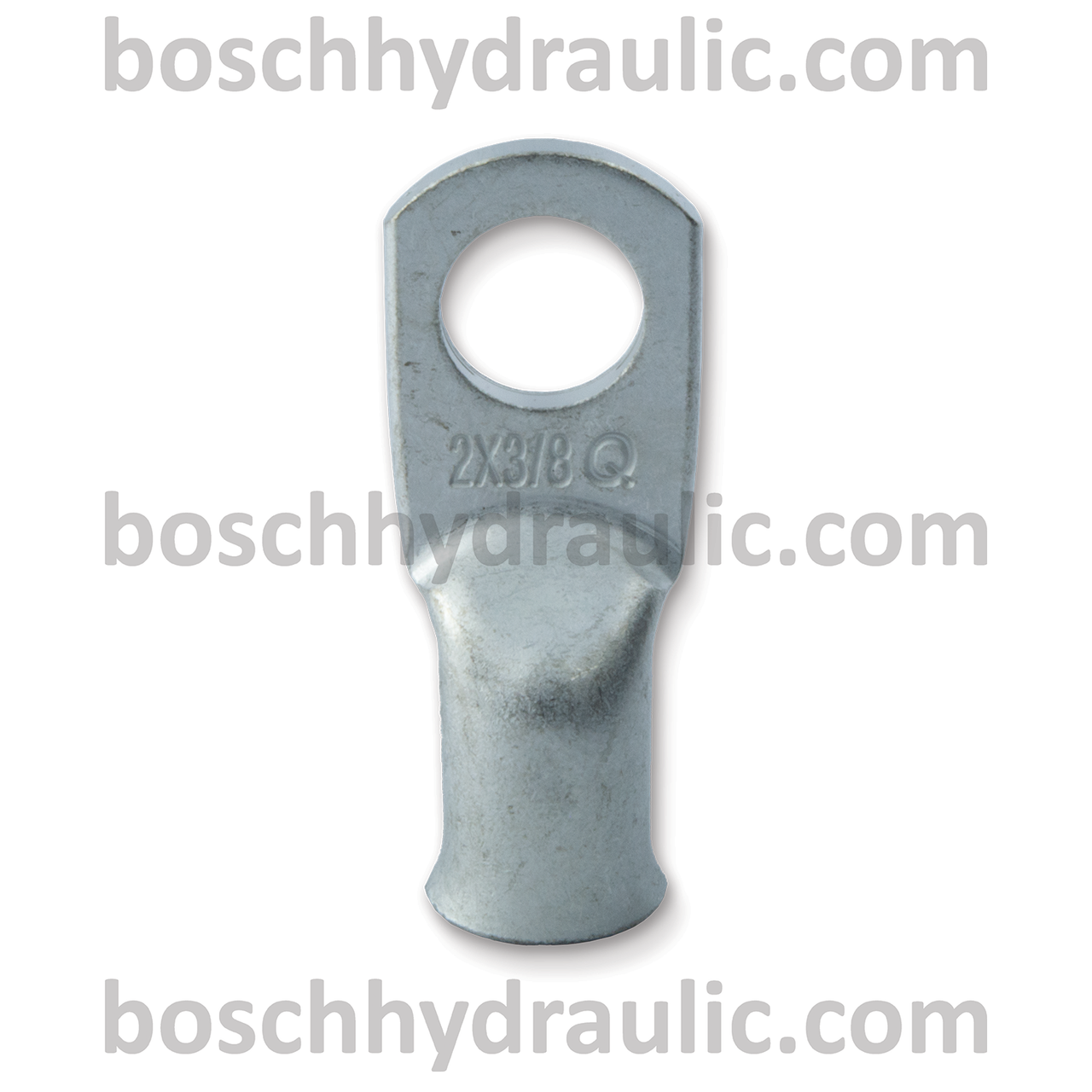 2 AWG 3/8" PLATED TUBULAR LUG PACK OF 10