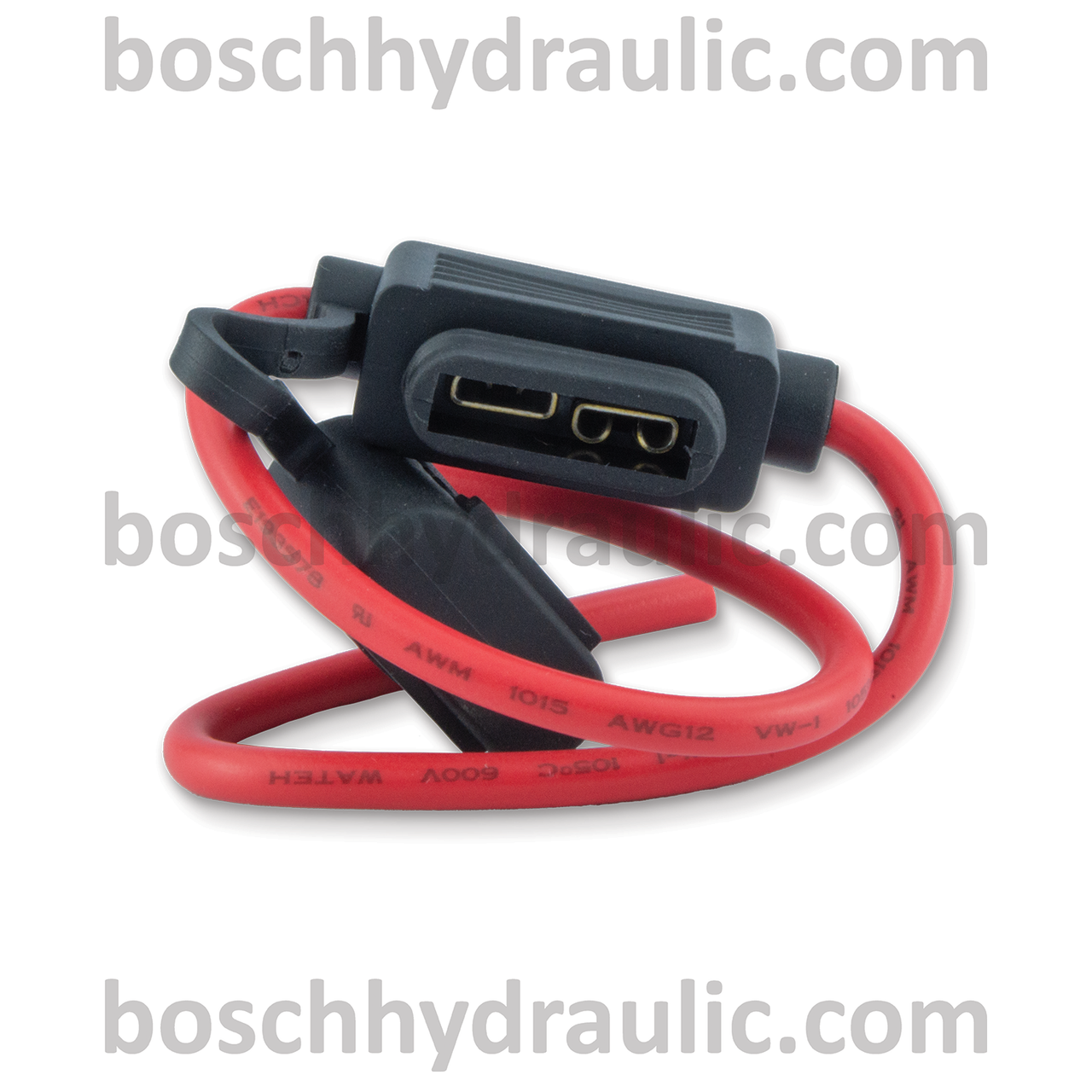 12 AWG 30A STANDARD BLADE IN-LINE FUSE HOLDER WITH CAP