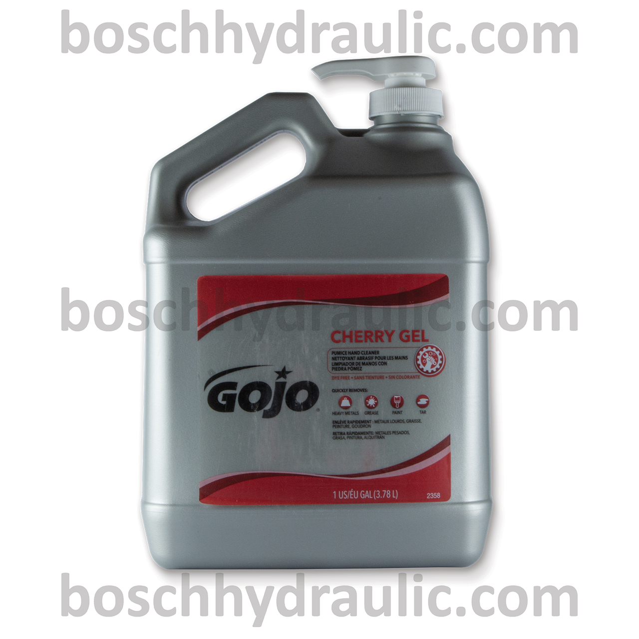 GOJO Cherry Gel Pumice Hand Cleaner - 1 Gallon Pump Bottle