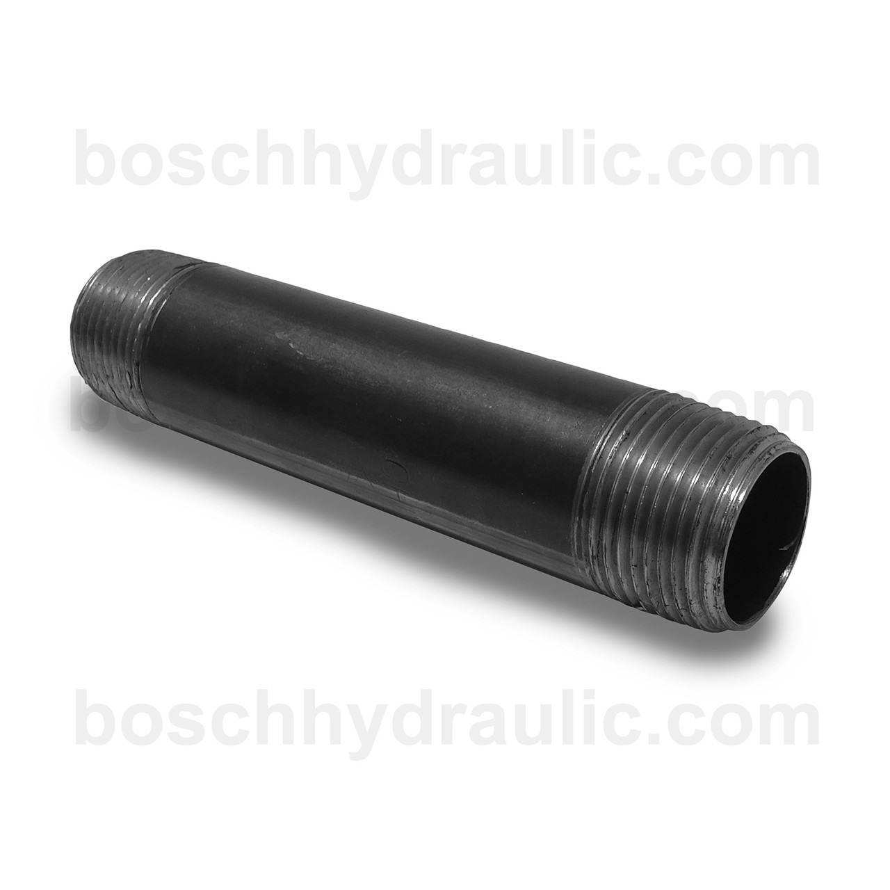 Black Pipe NPT -12 X NPT -12 Long Nipple; 4.5 in