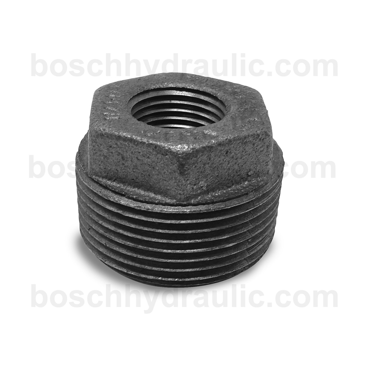 Black Pipe NPT M -20 X NPT F -08