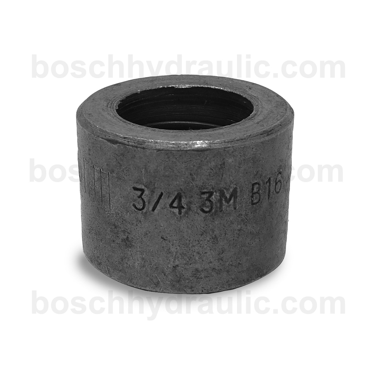 NPT F -12; WELD HALF COUPLING; 3000 LB