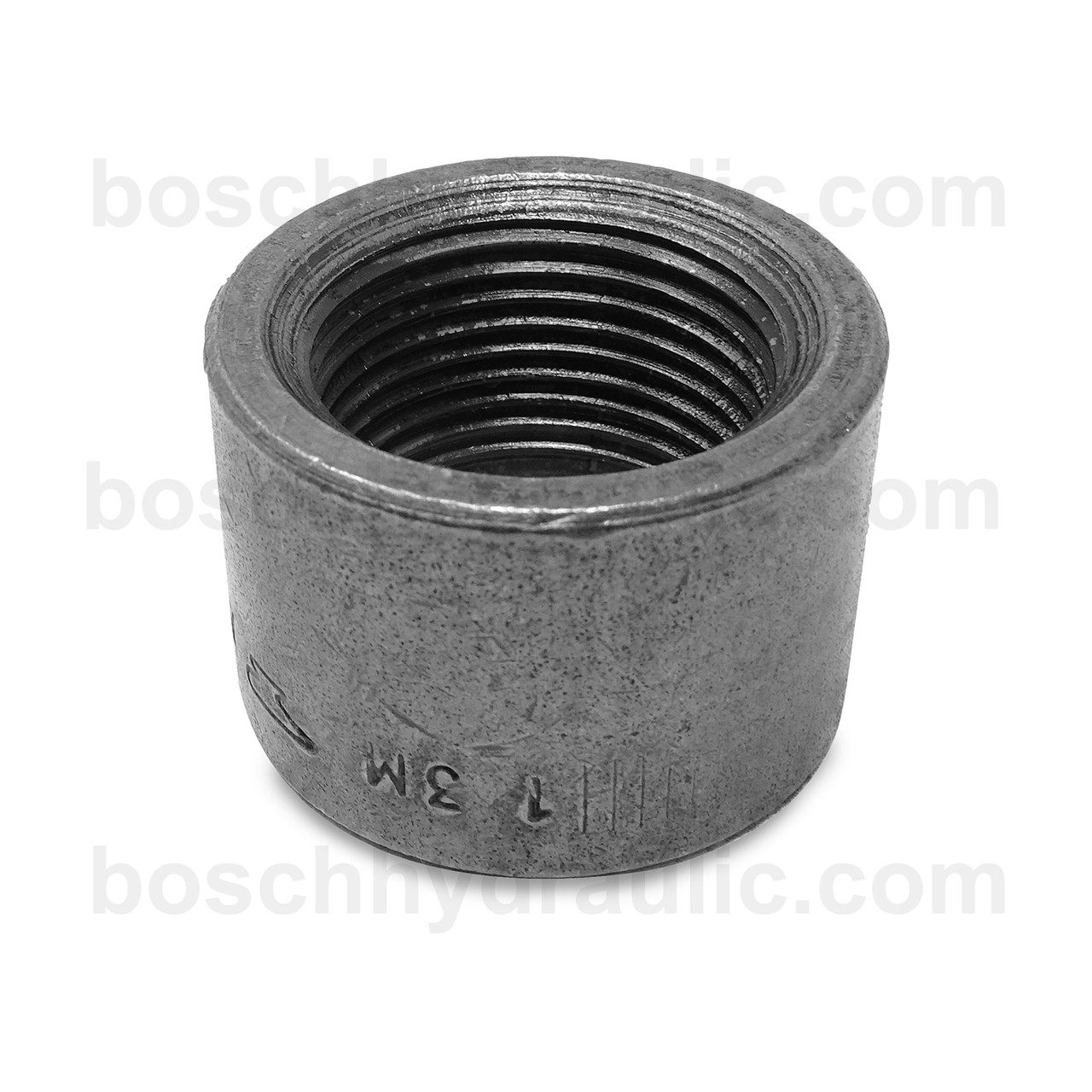 NPT F -16; WELD HALF COUPLING; 3000 LB