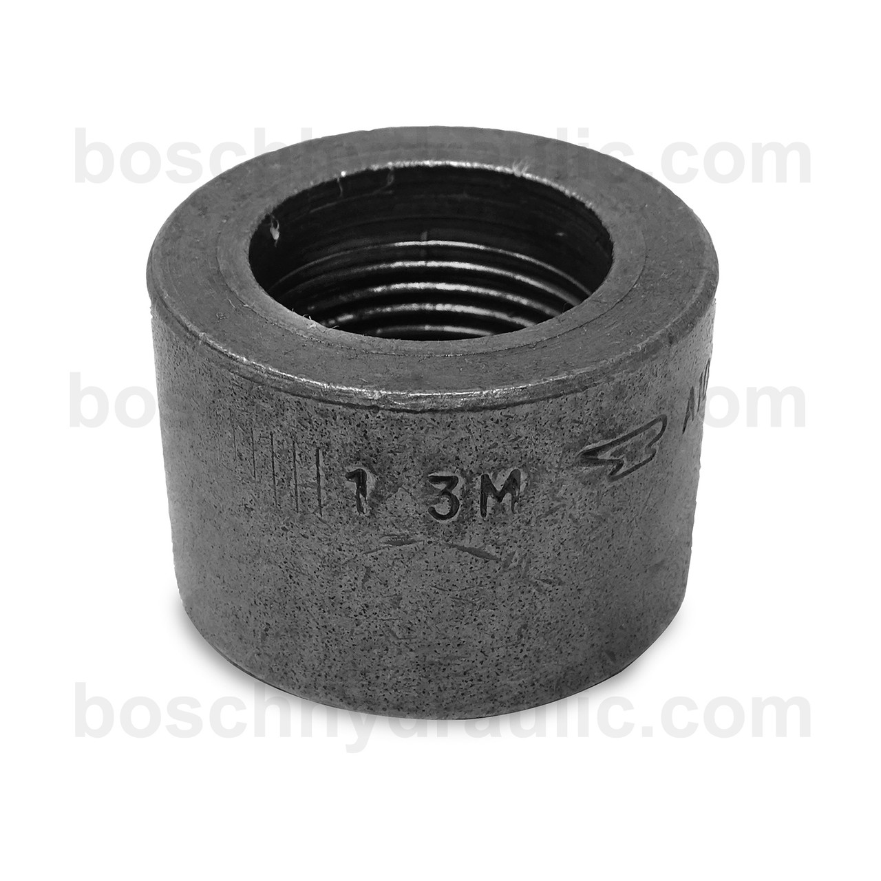 NPT F -16; WELD HALF COUPLING; 3000 LB