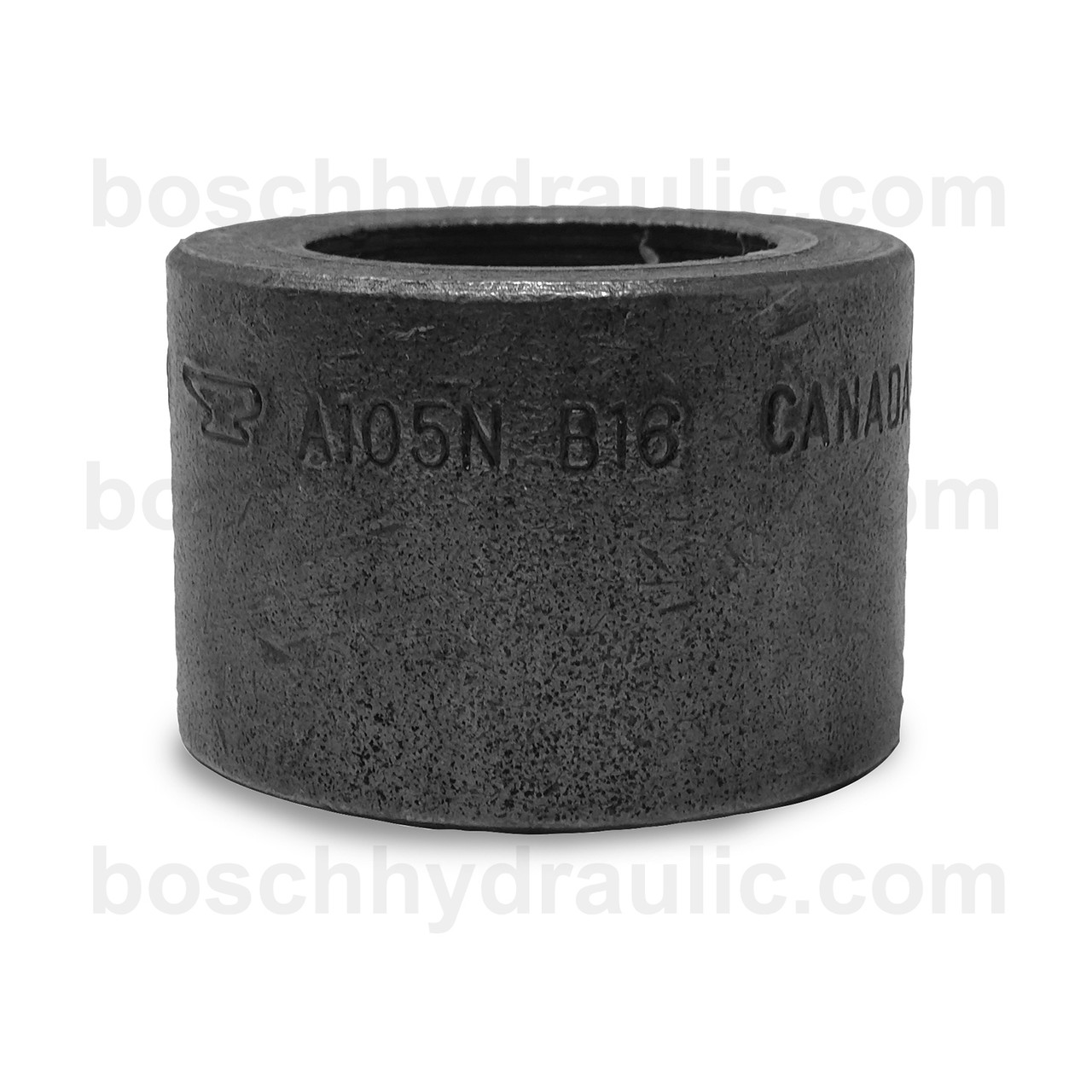 NPT F -16; WELD HALF COUPLING; 3000 LB