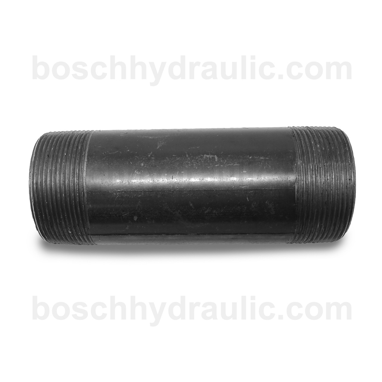Black Pipe NPT -40 X NPT -40 Long Nipple; 5 in