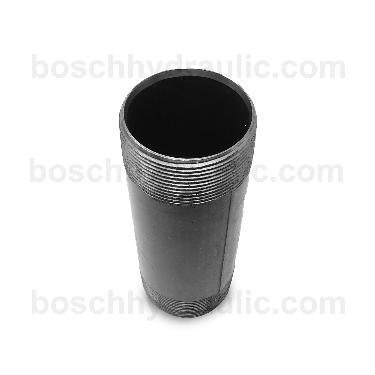 Black Pipe NPT -40 X NPT -40 Long Nipple; 5 in