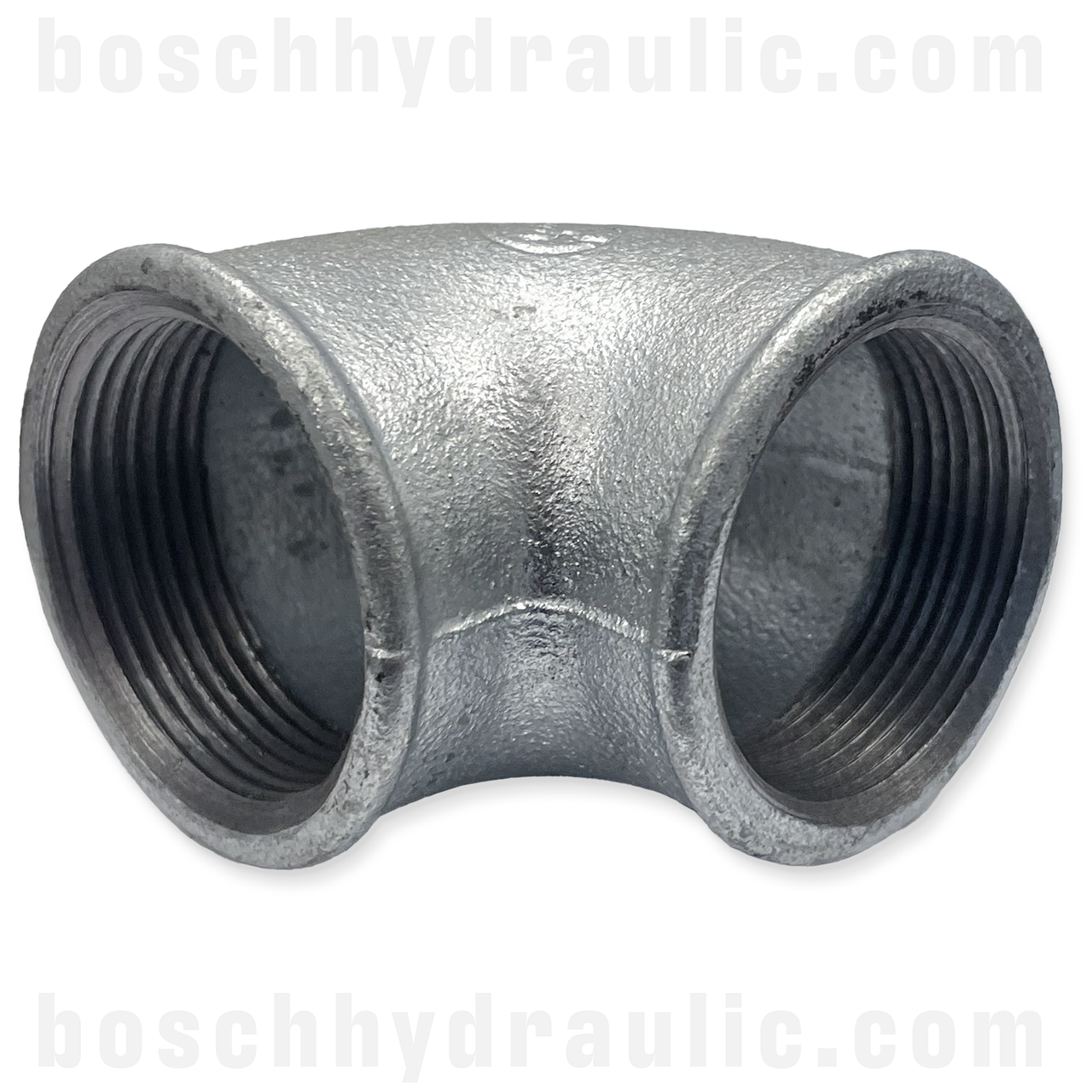 BSP F -48 X BSP F -48; 90°; BLACK PIPE