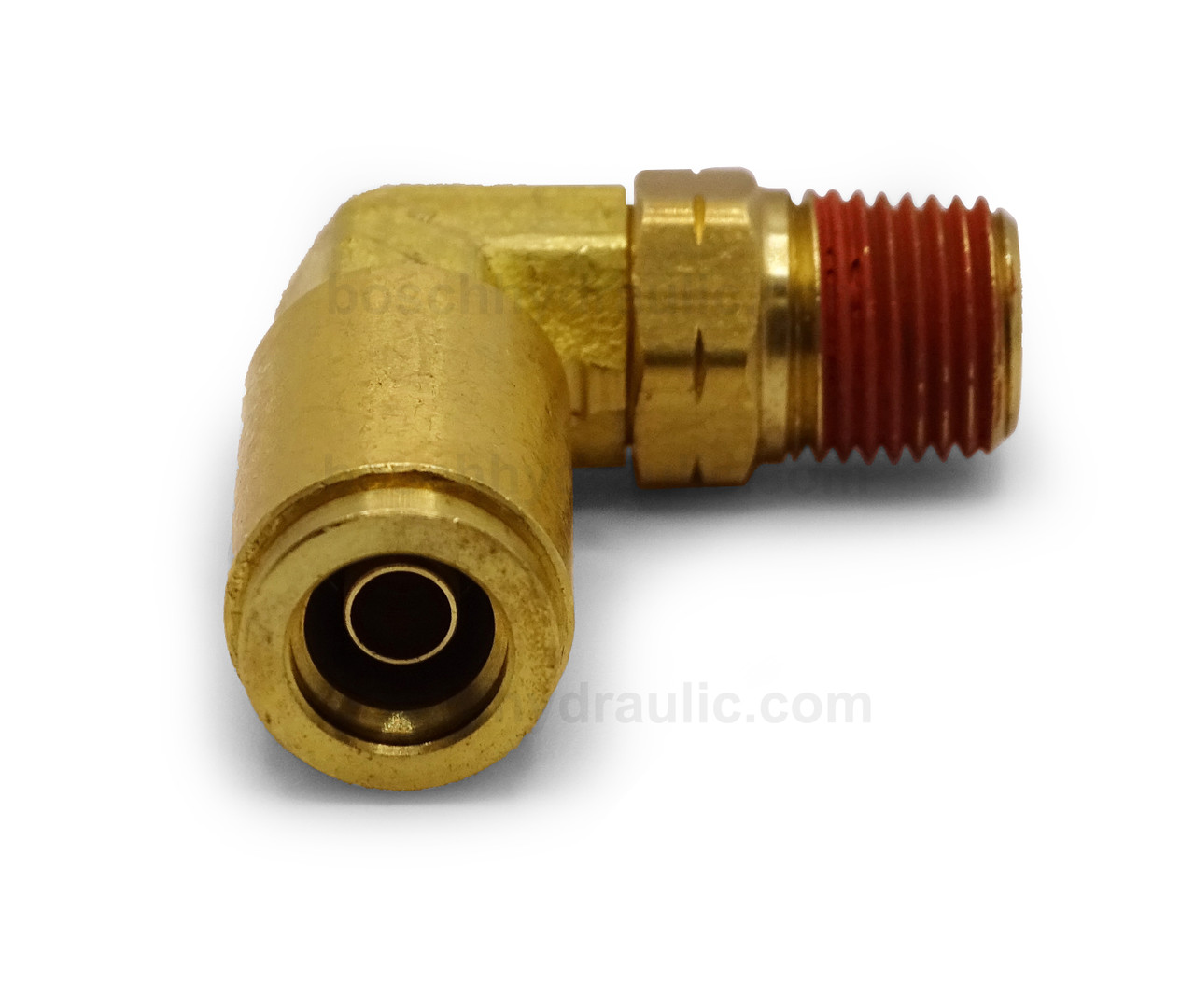 NPT M X DOT TUBE PUSH IN 90