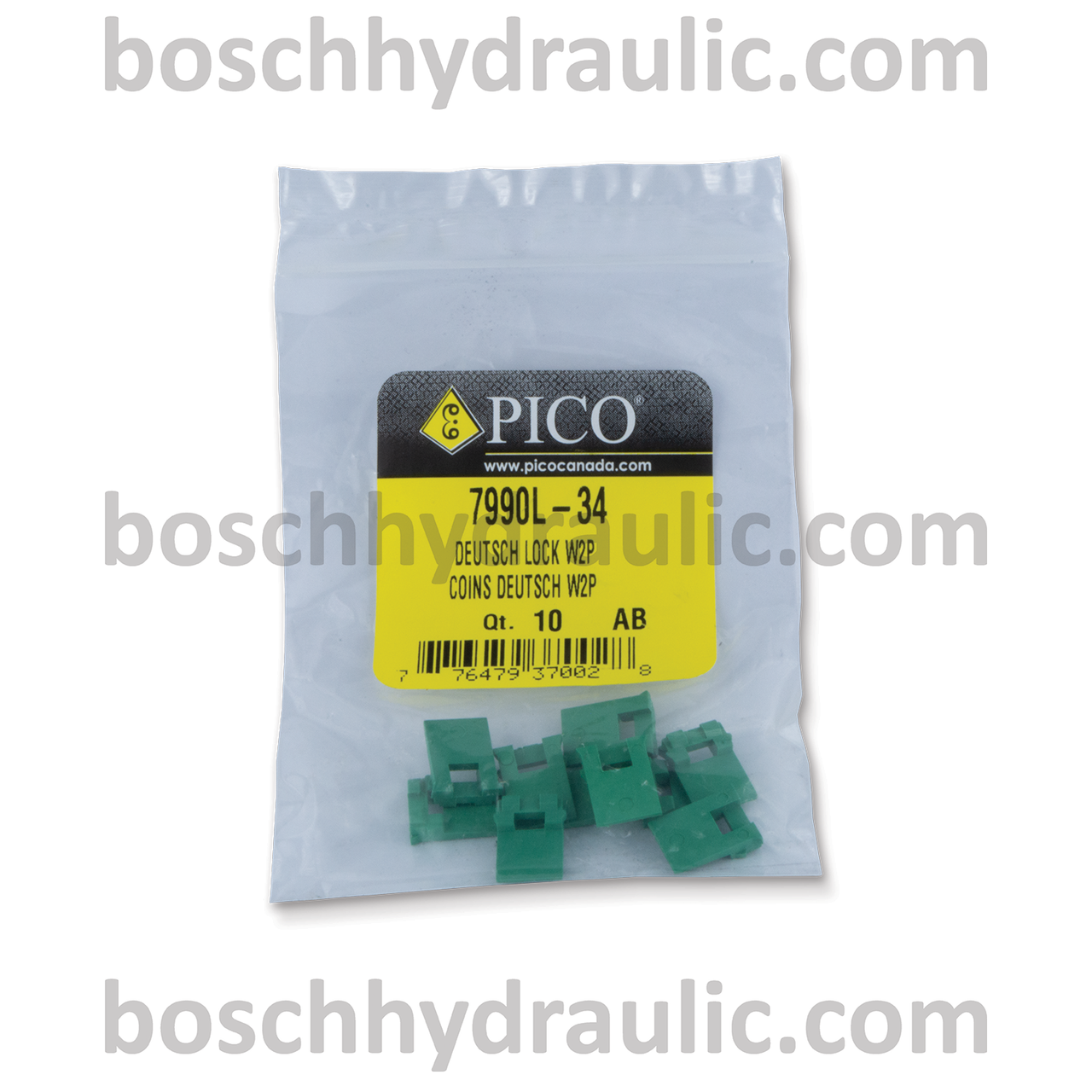 2-WAY DEUTSCH DT SERIES WEDGELOCK - RECEPTACLE - PACK OF 10