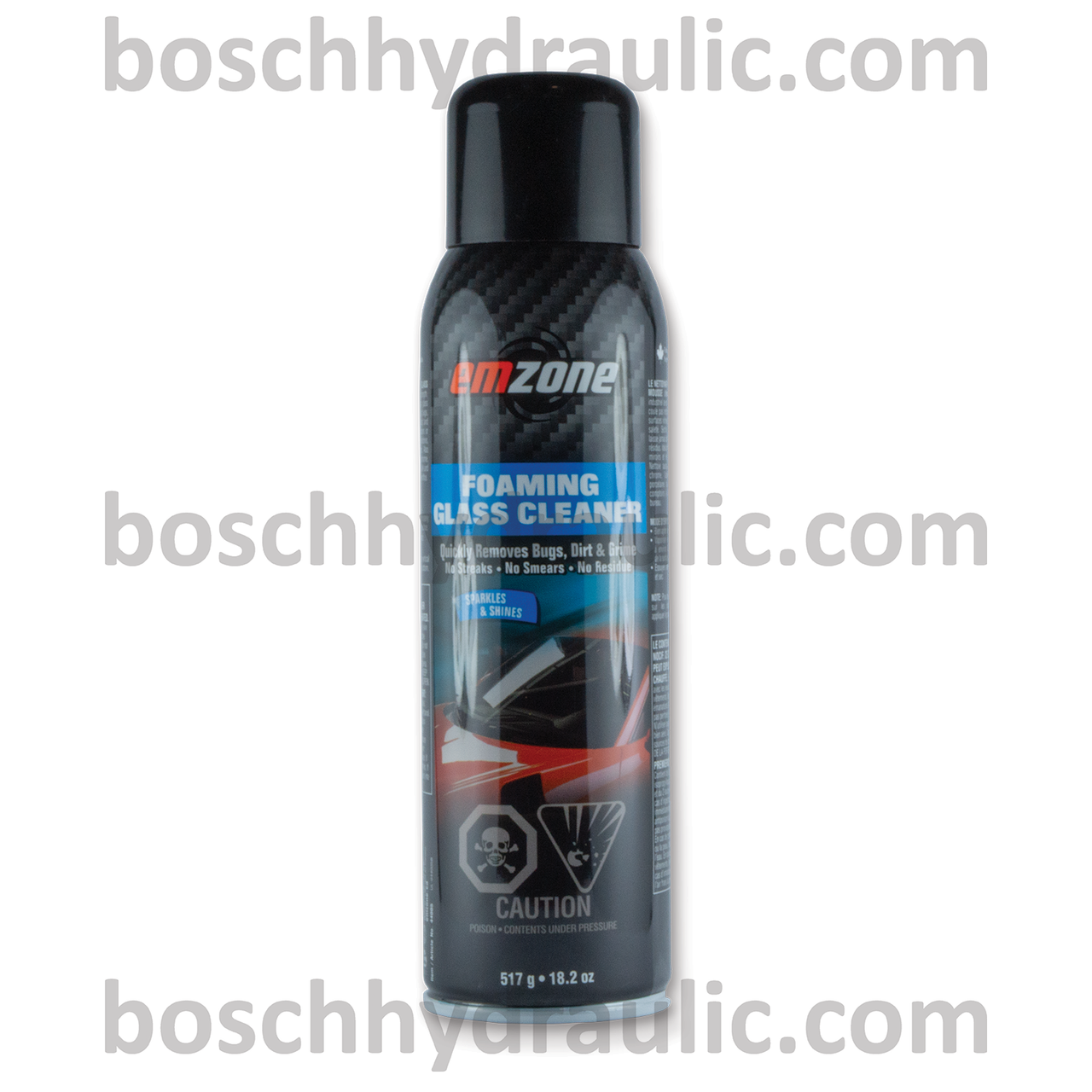 EMZONE FOAMING GLASS CLEANER - 517 g