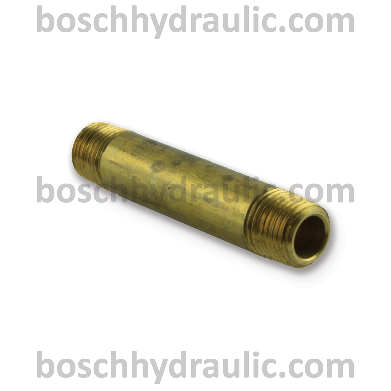 Brass NPT -02 X NPT -02 Long Nipple; 2 in