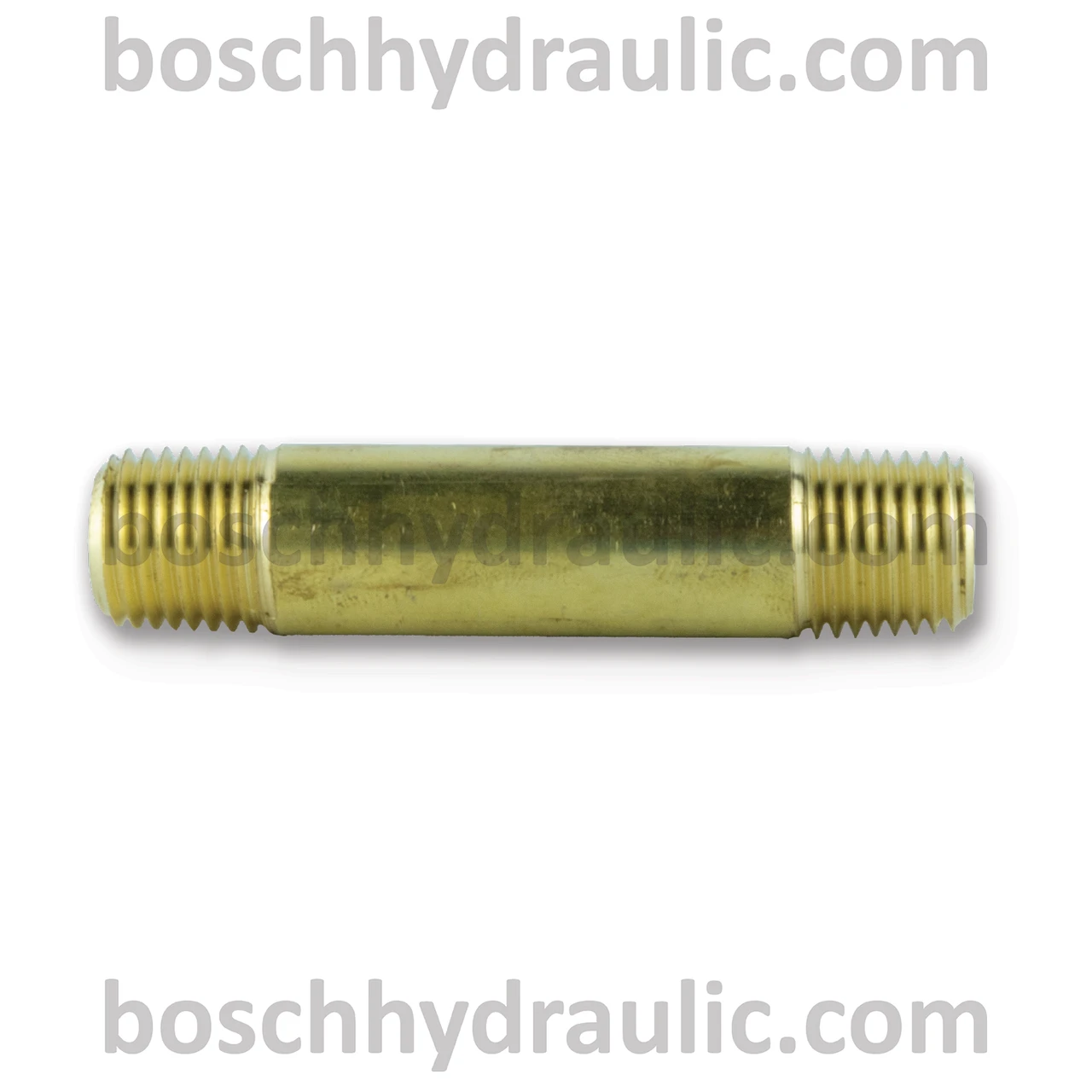 Brass NPT -04 X NPT -04 Long Nipple; 2.5 in