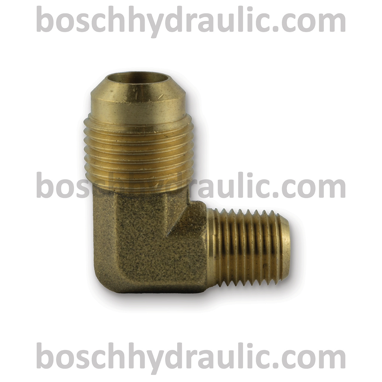 BRASS NPT M -04 X SAE 45 M -08; 90° ELBOW