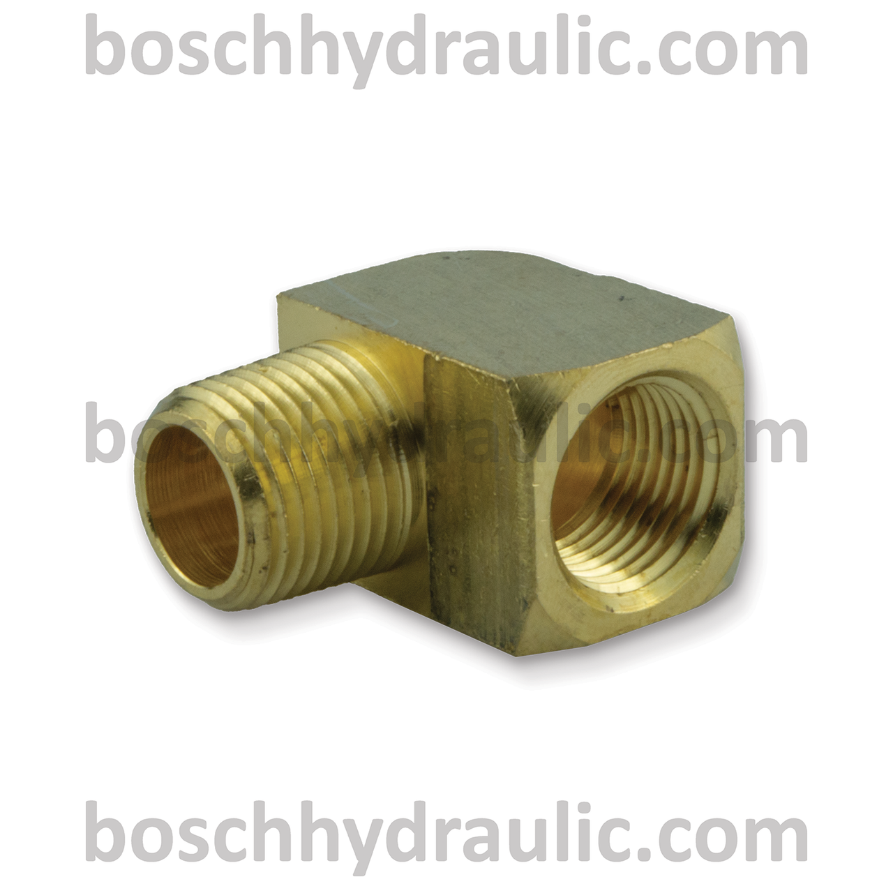 Brass NPT M -06 X NPT F -06; 90° Elbow