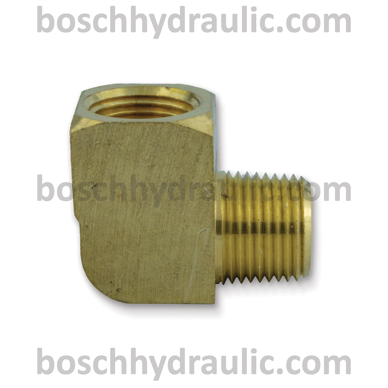 Brass NPT M -06 X NPT F -06; 90° Elbow
