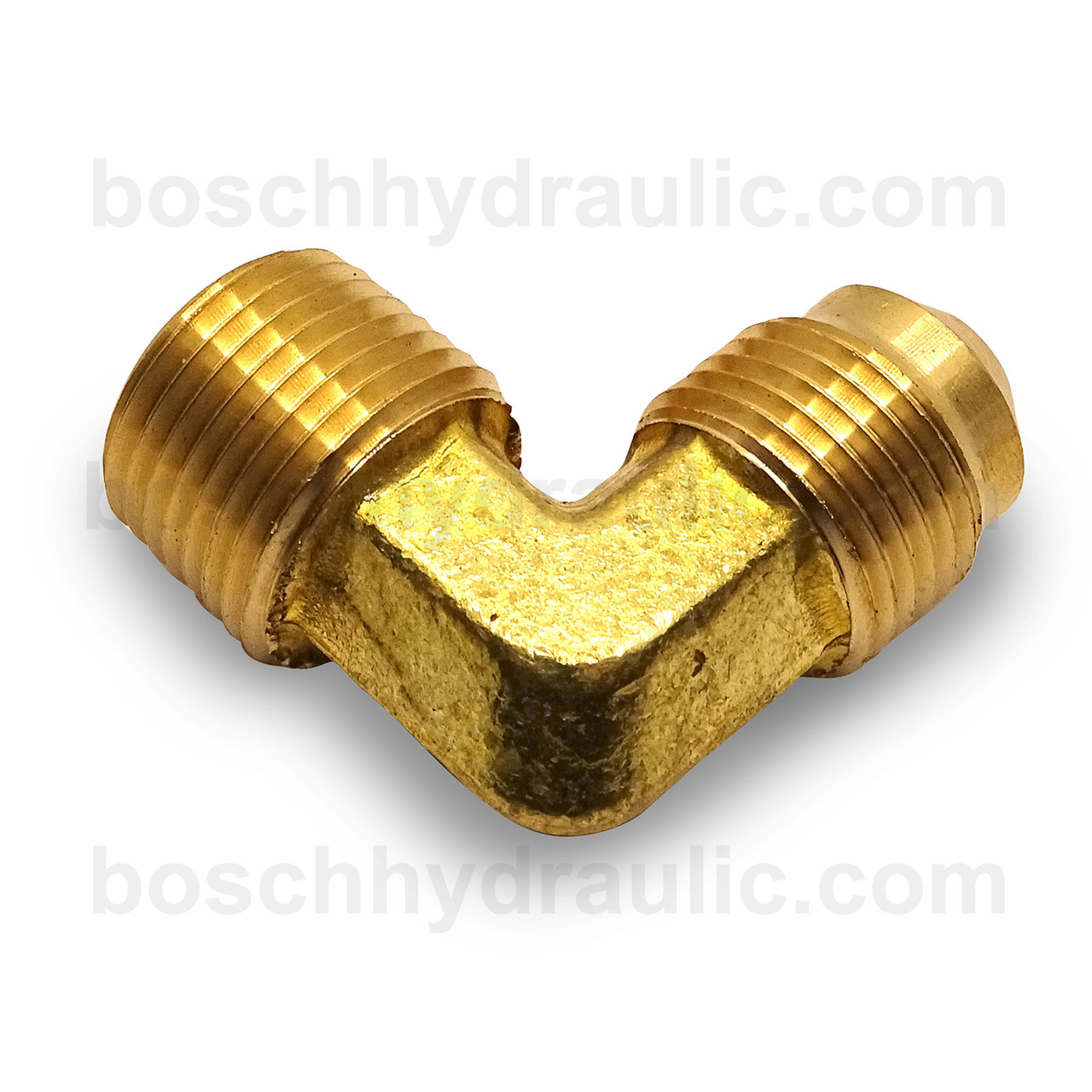 BRASS NPT M -06 X SAE 45 M -04; 90° ELBOW