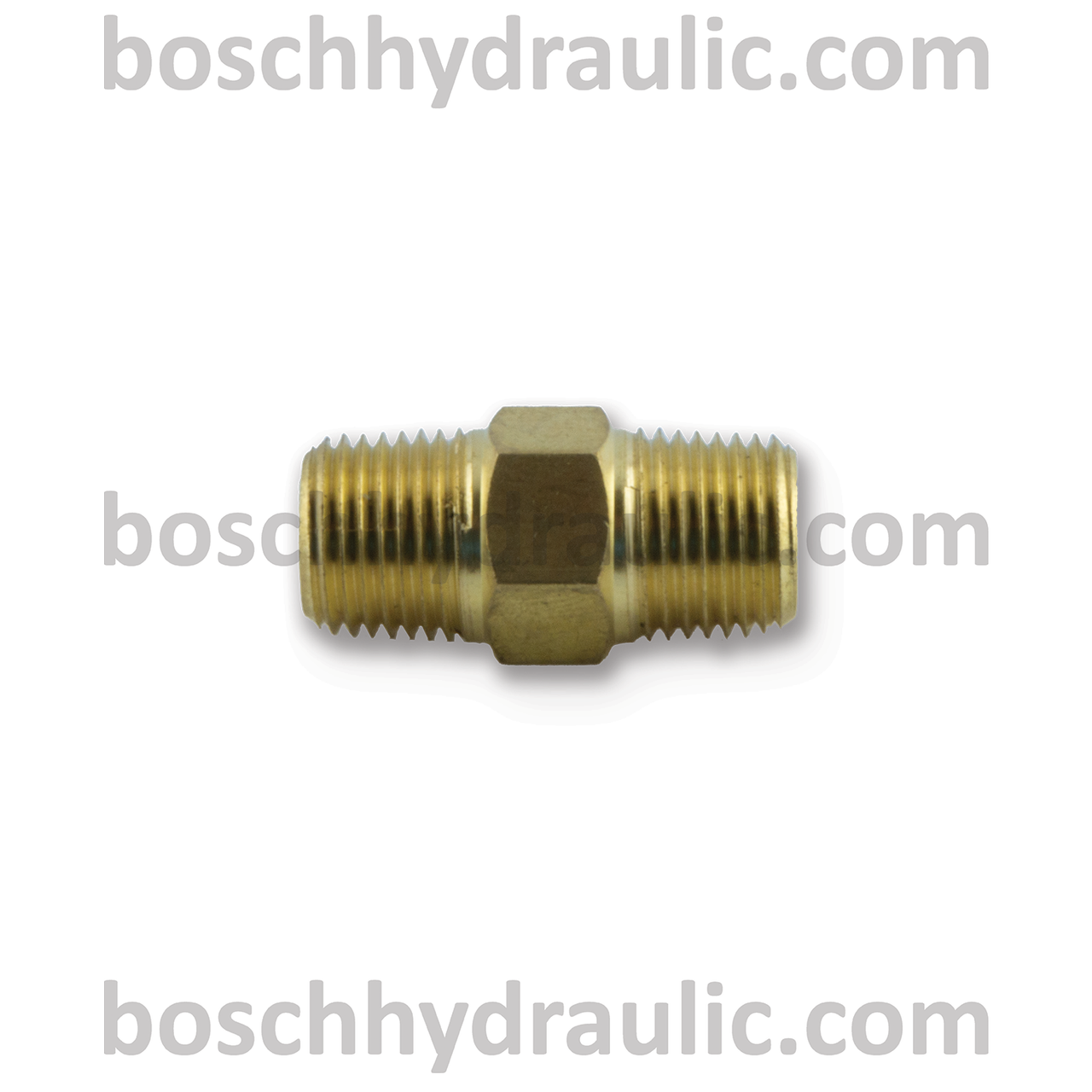 Brass NPT -02 X NPT -02 Hex Nipple