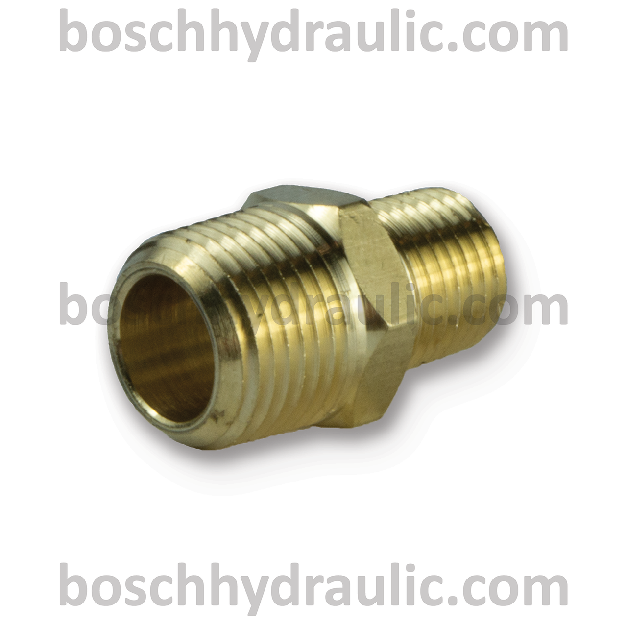 Brass NPT -06 X NPT -04 Hex Nipple