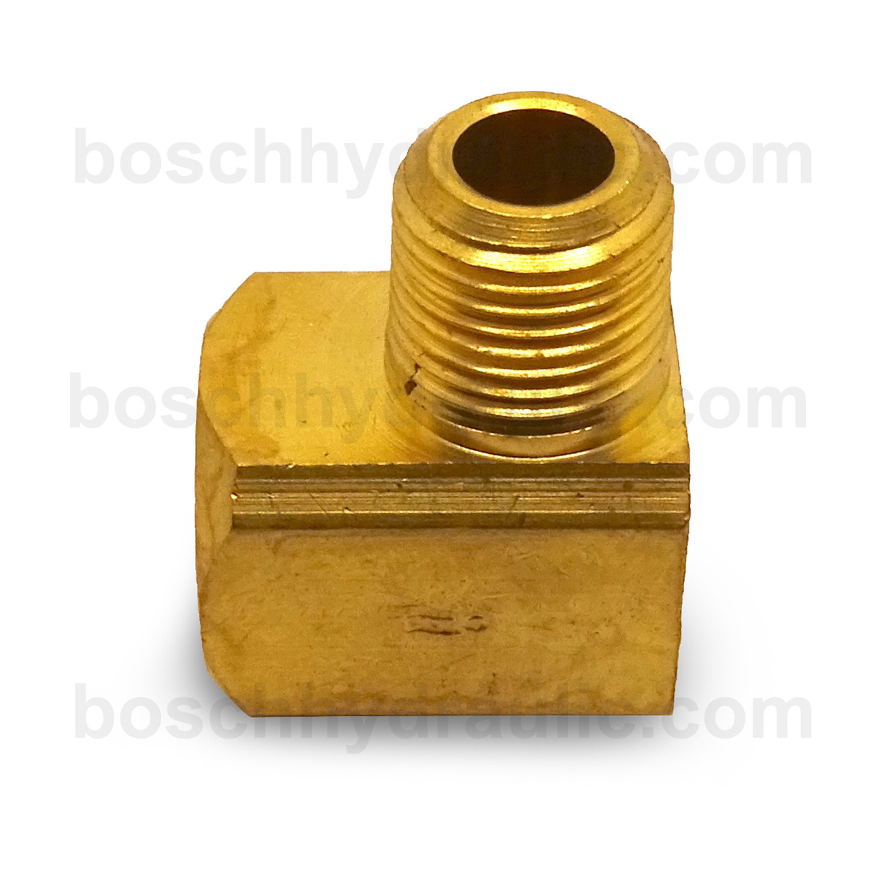 Brass NPT M -02 X NPT F -02; 90° Elbow