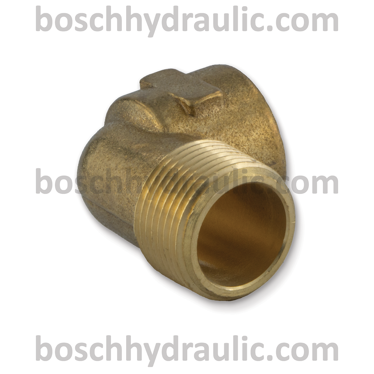 Brass NPT M -12 X NPT F -12; 90° Elbow