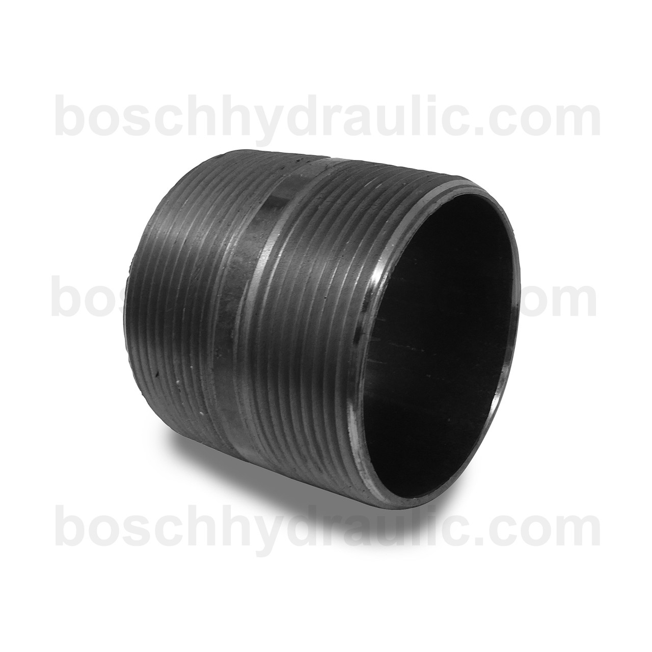 Black Pipe NPT -48 X NPT -48 Long Nipple; 3 in