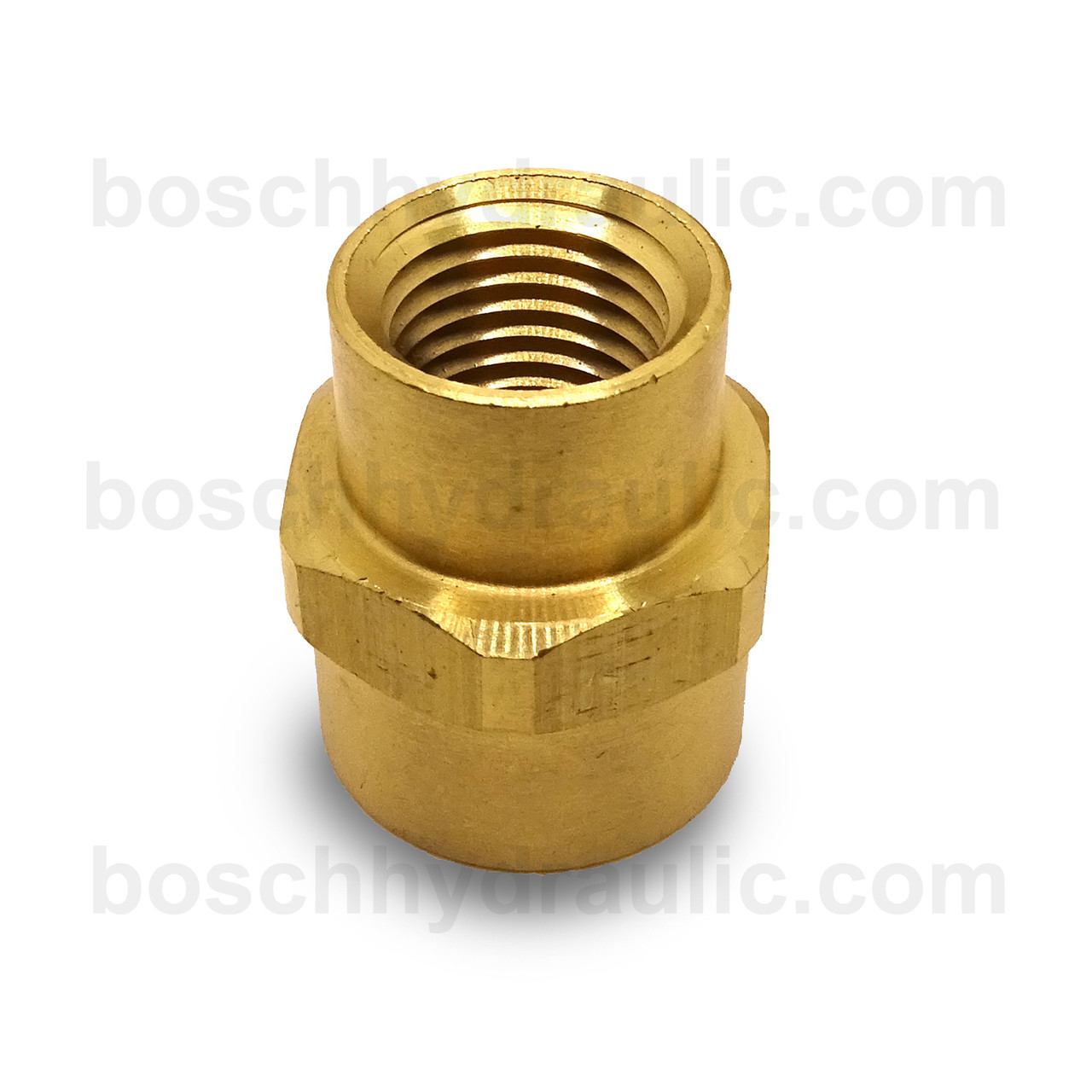 Brass NPT F -06 X NPT F -06 Coupler Brass NPT F -06 X NPT F -06 Coupler