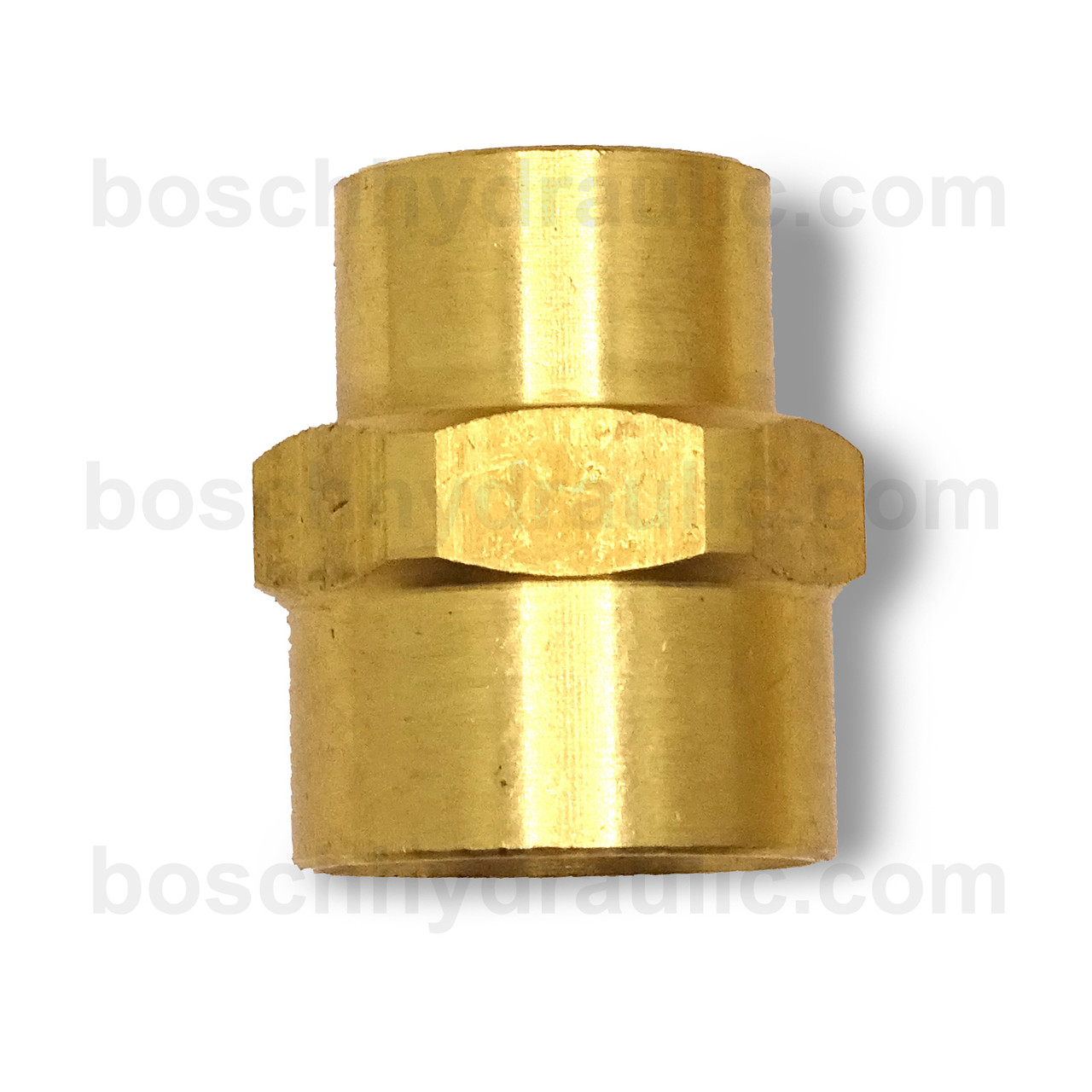 Brass NPT F -06 X NPT F -06 Coupler Brass NPT F -06 X NPT F -06 Coupler