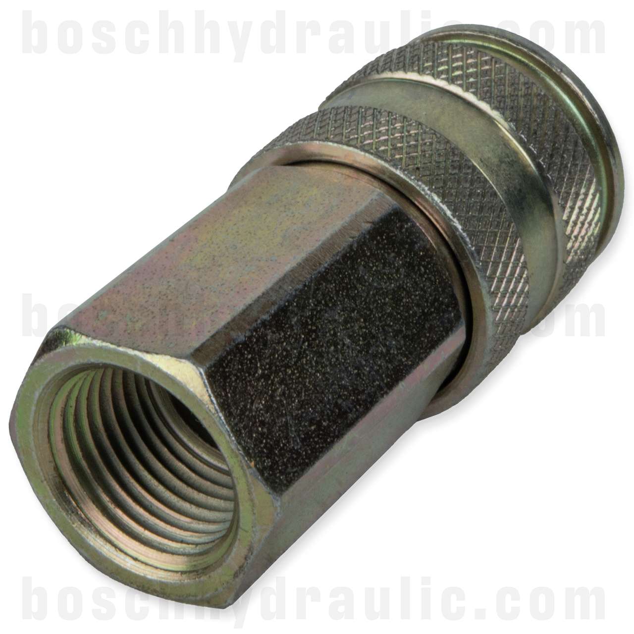 INDUSTRIAL 1/2 AUTO COUPLER X 1/2 NPT F STEEL