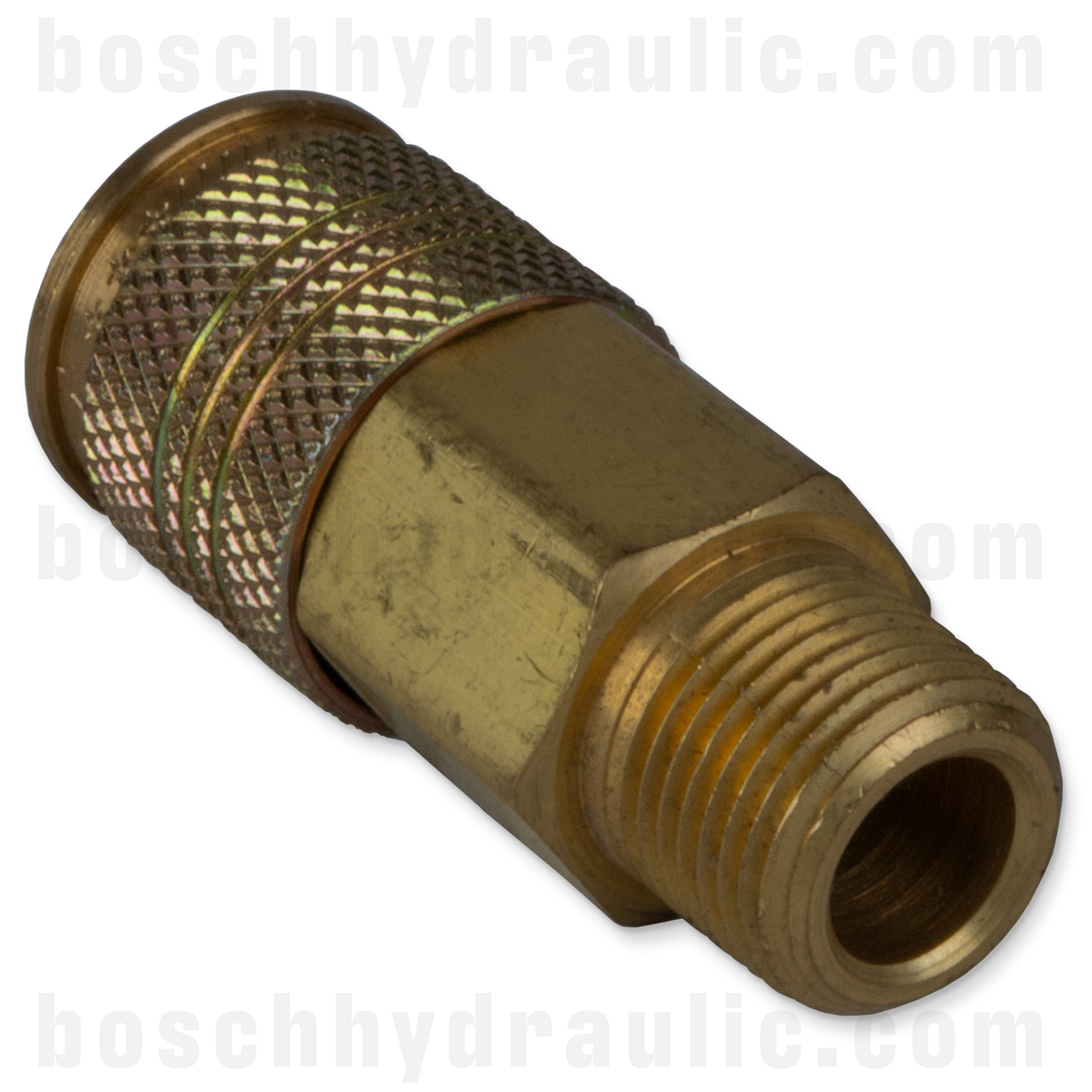 UNI 1/4 AUTO COUPLER X 3/8 NPT M STEEL