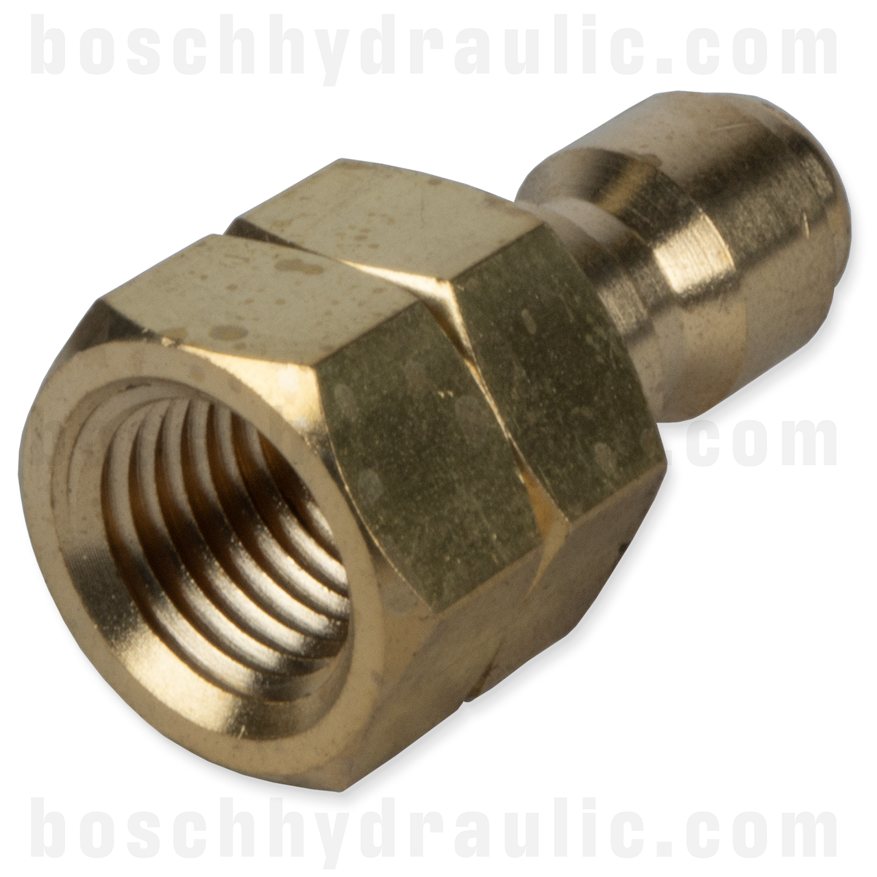 PRESSURE WASH 1/4" NIPPLE X 1/4" NPT F BRASS