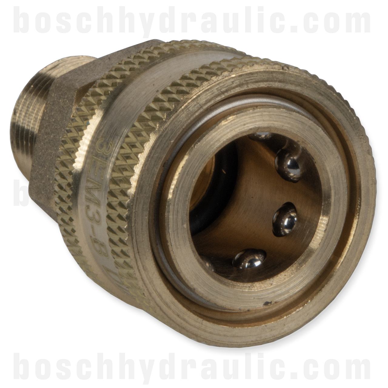 PRESSURE WASH 3/8" NIPPLE X 3/8" NPT M BRASS