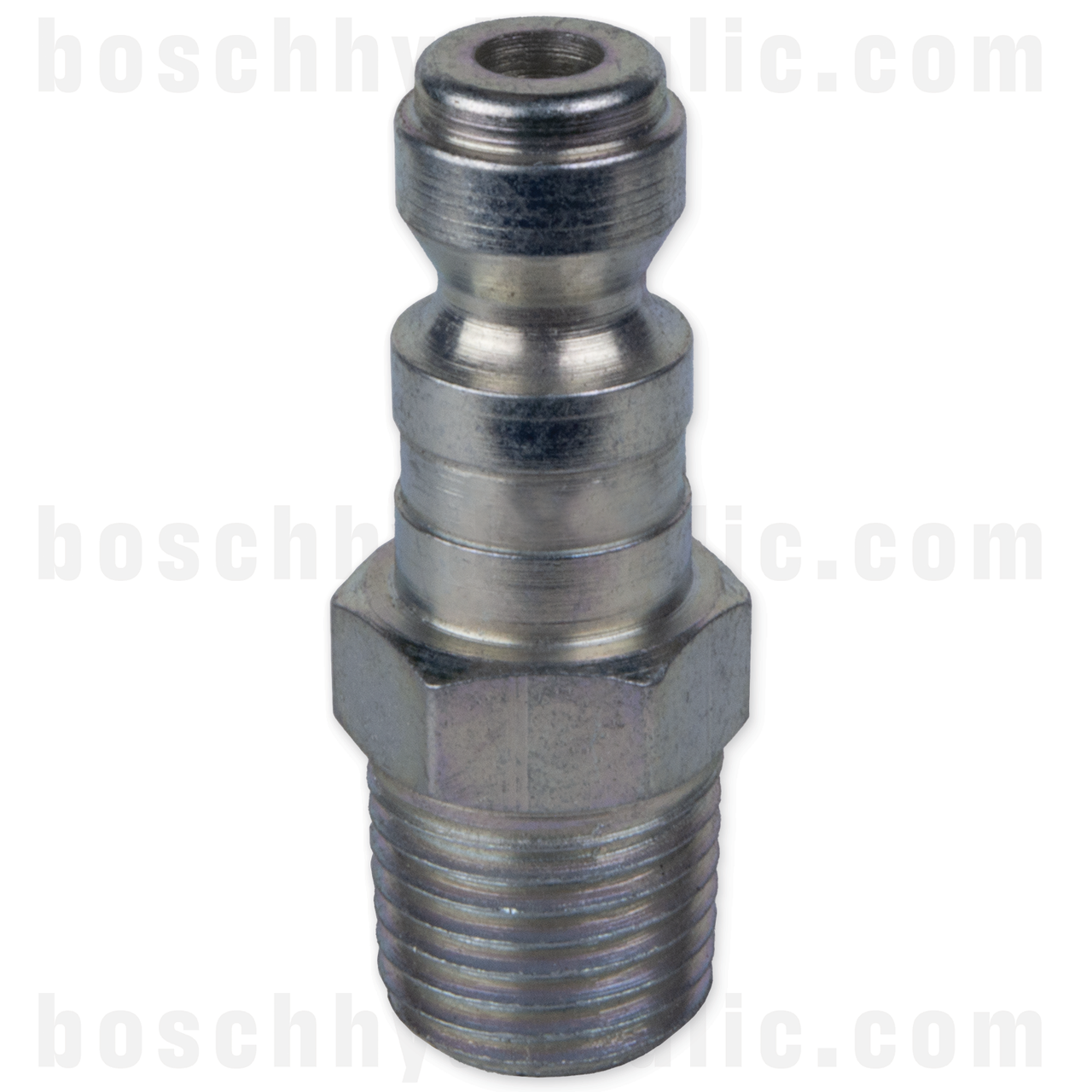 TRUFLATE 1/2 NIPPLE X -08 NPT MALE STEEL